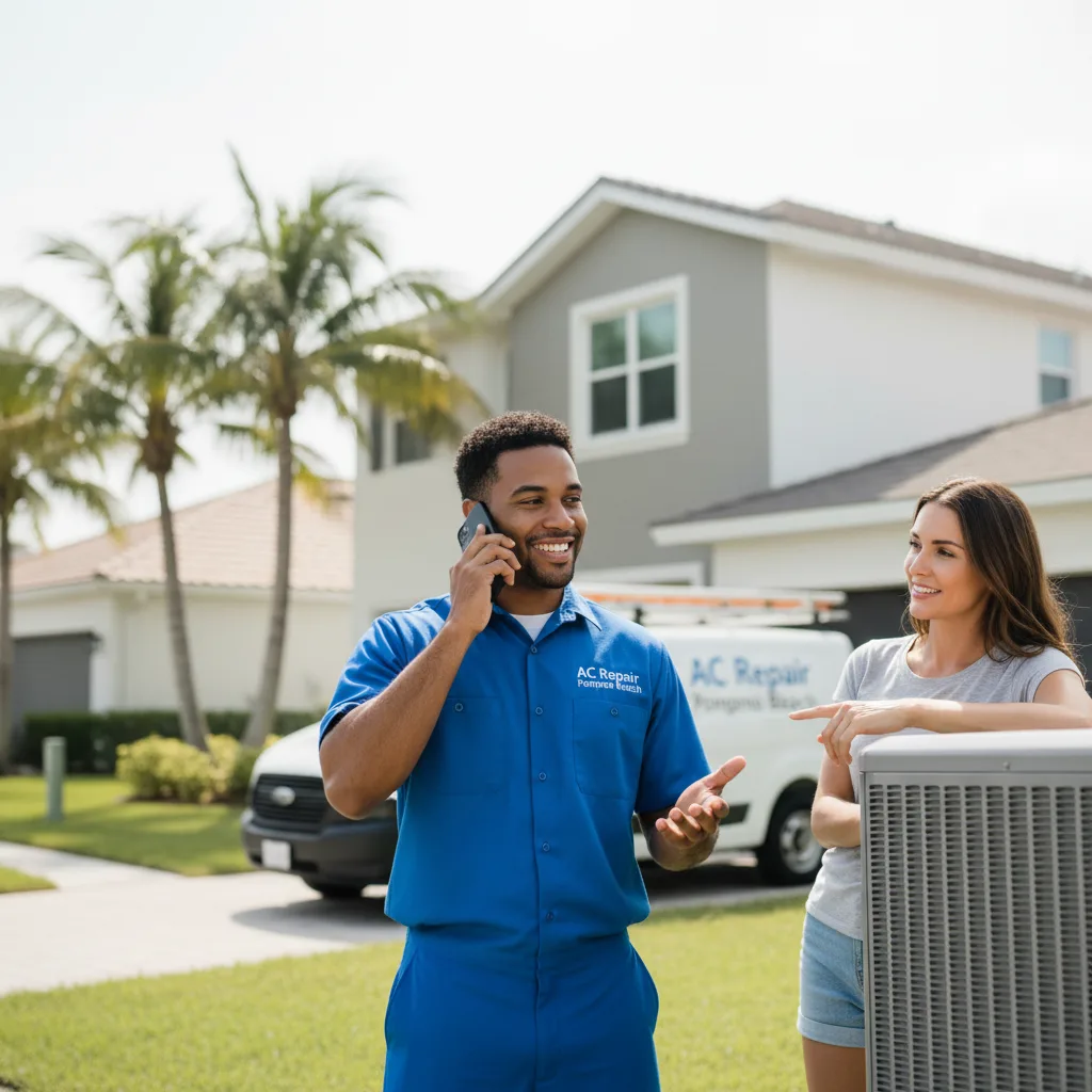 AC Repair Pompano Beach customer support in San Luis